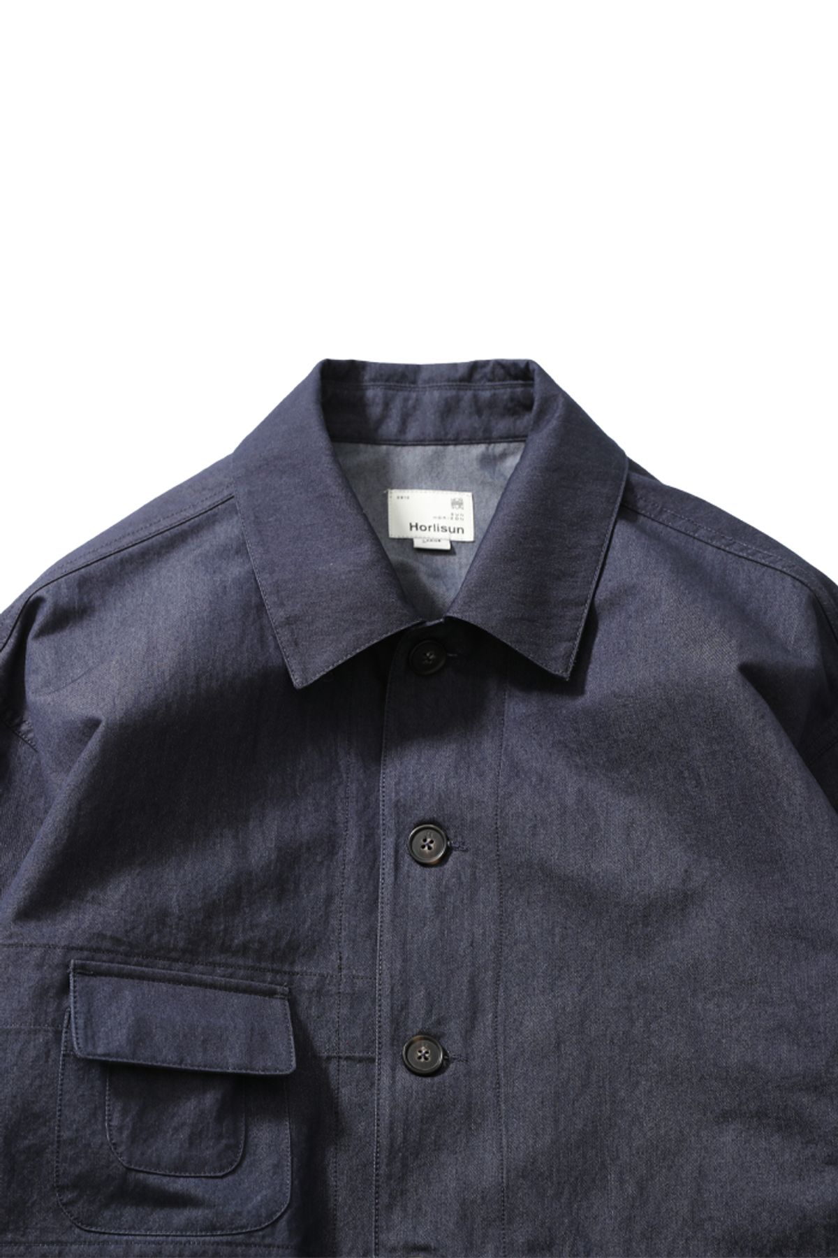 홀리선(HORLISUN) 23SS Smith Work Jacket Indigo Navy