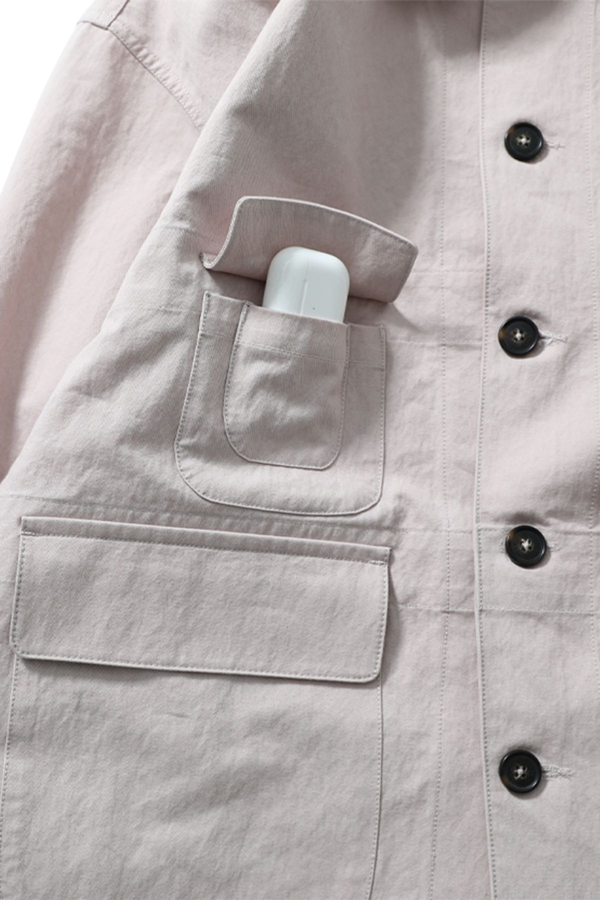 홀리선(HORLISUN) 23SS Smith Work Jacket Pale Rose