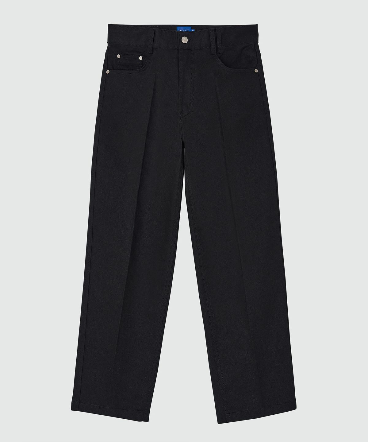 데케트(DECET) Dawn Cropped Tapered Jeans DCPT001Black
