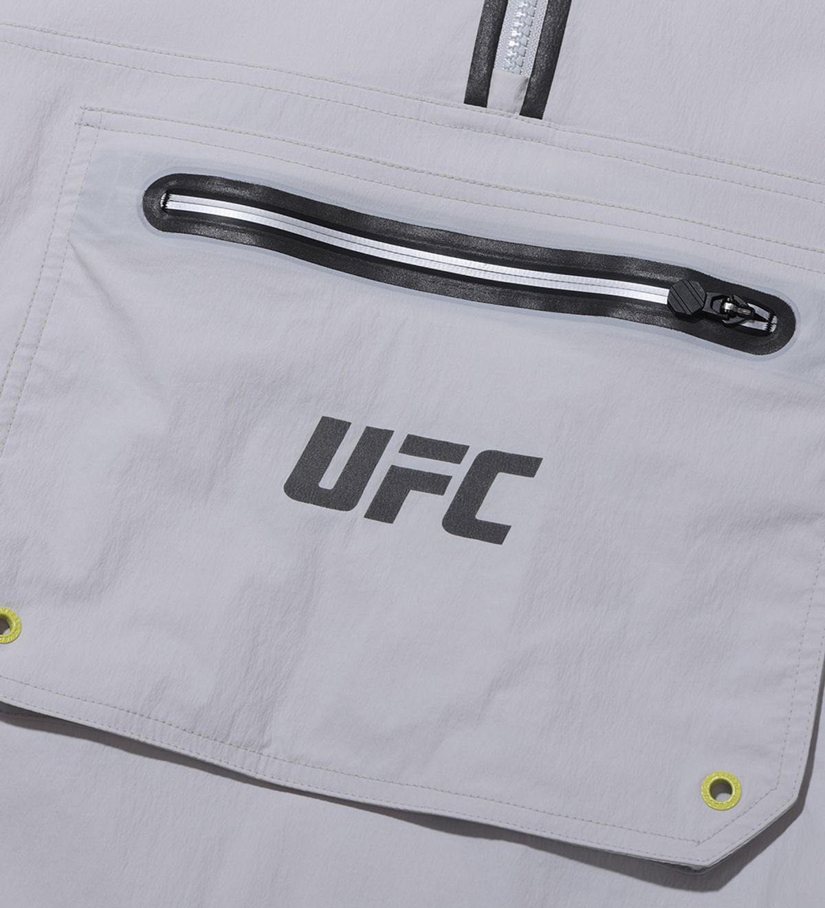 유에프씨 스포츠(UFC SPORT) UFC 워밍업 릴렉스핏 후드 아노락 자켓 라이트그레이 U4JKU1310LG