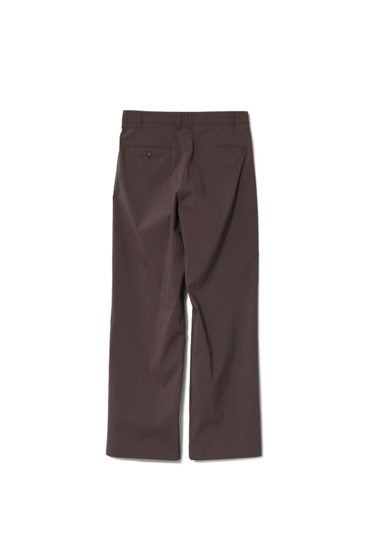 홀리선(HORLISUN) Heights Stretch Wide Pants Burgundy Brown