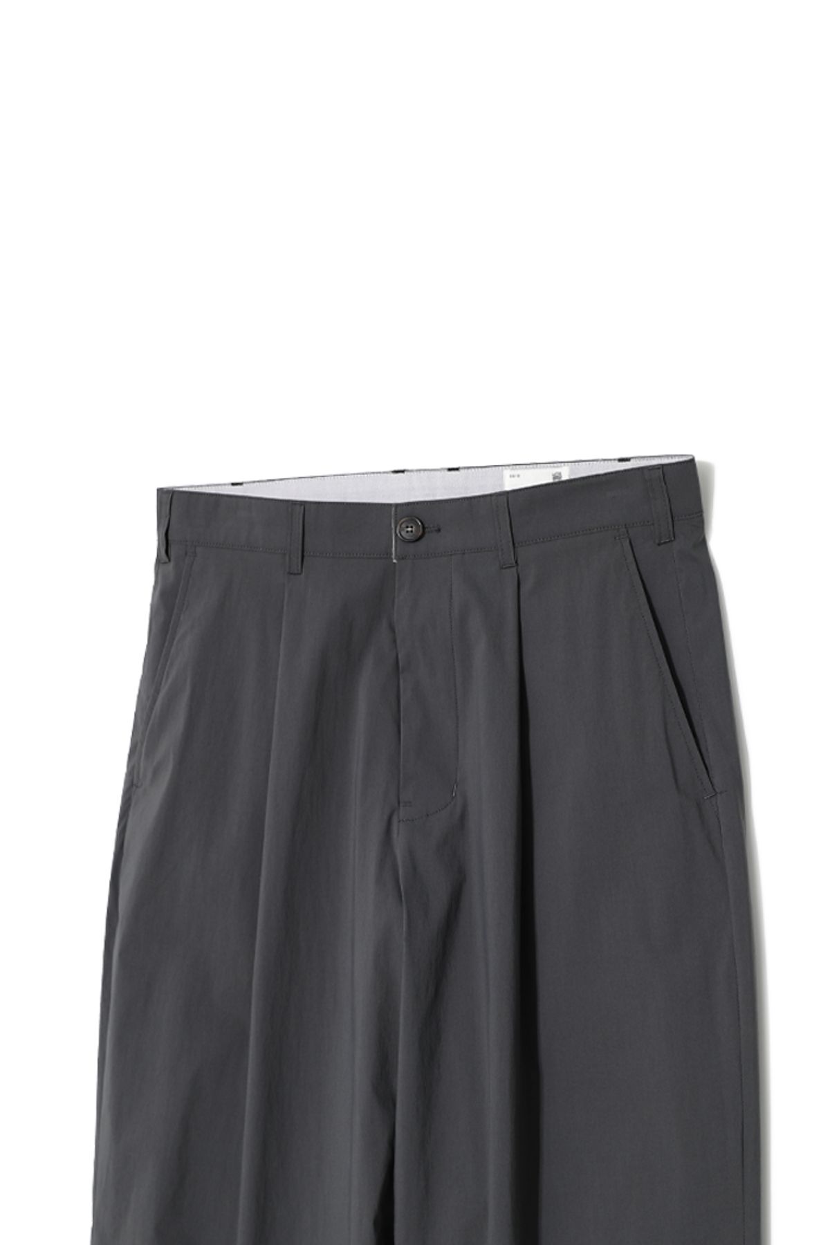 홀리선(HORLISUN) Heights Stretch Wide Pants Charcoal