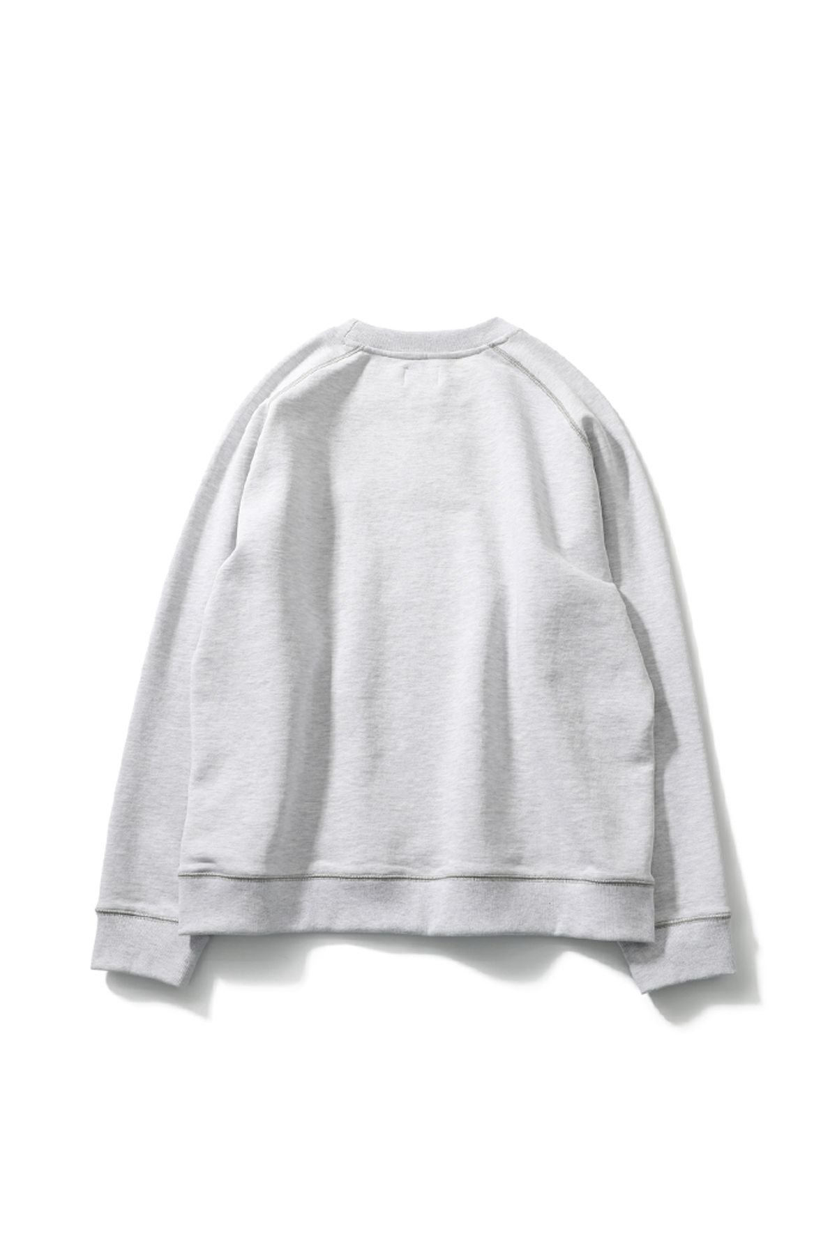 홀리선(HORLISUN) 23SS Sugarpine Raglan Sweatshirt Melange Gray