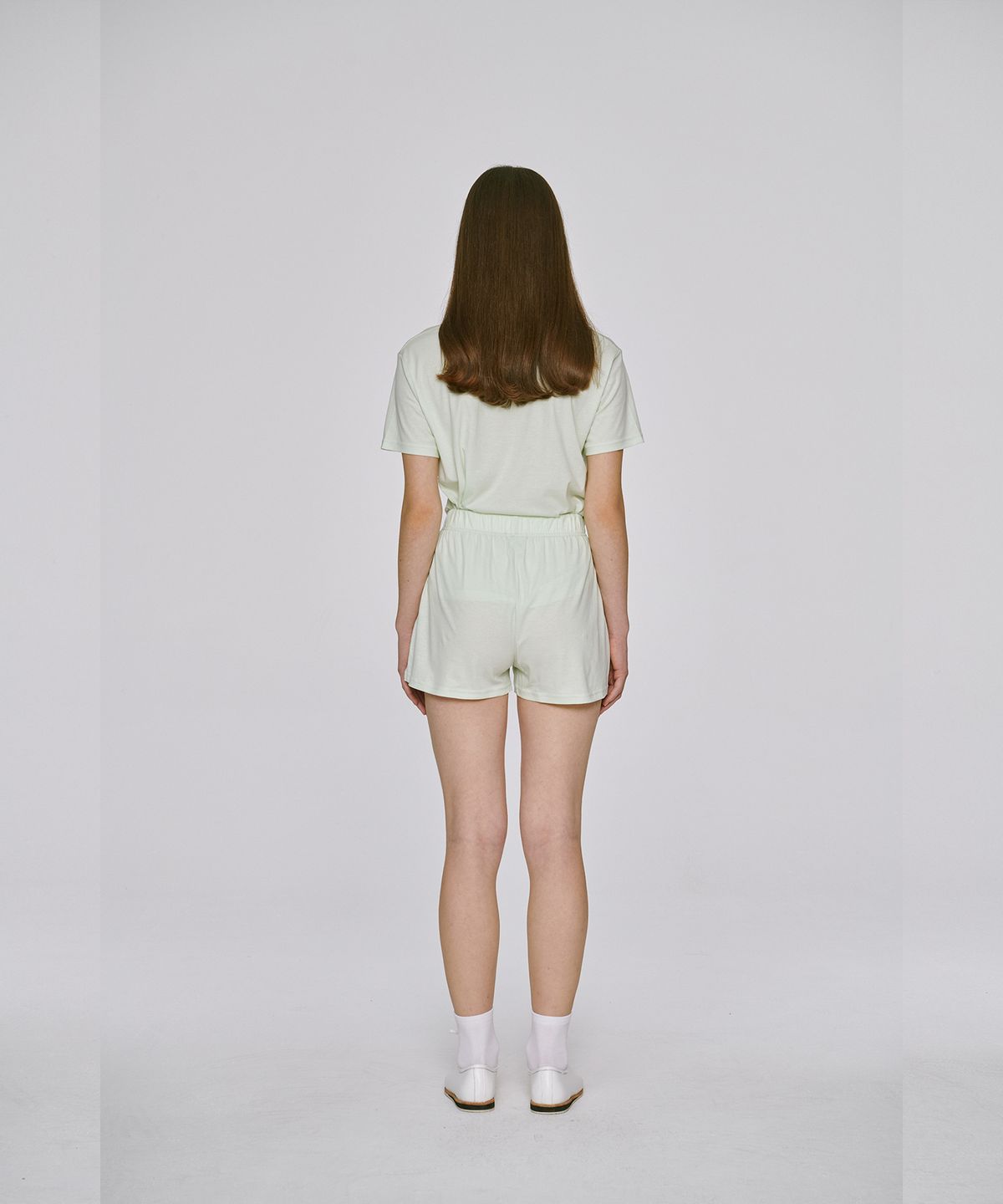 슬리피곰(SLEEPYGOM) mint silky cotton set