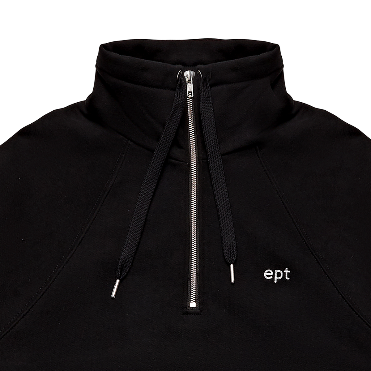 이피티(EPT) HALF ZIP UP SWEATSHIRT (BLACK)
