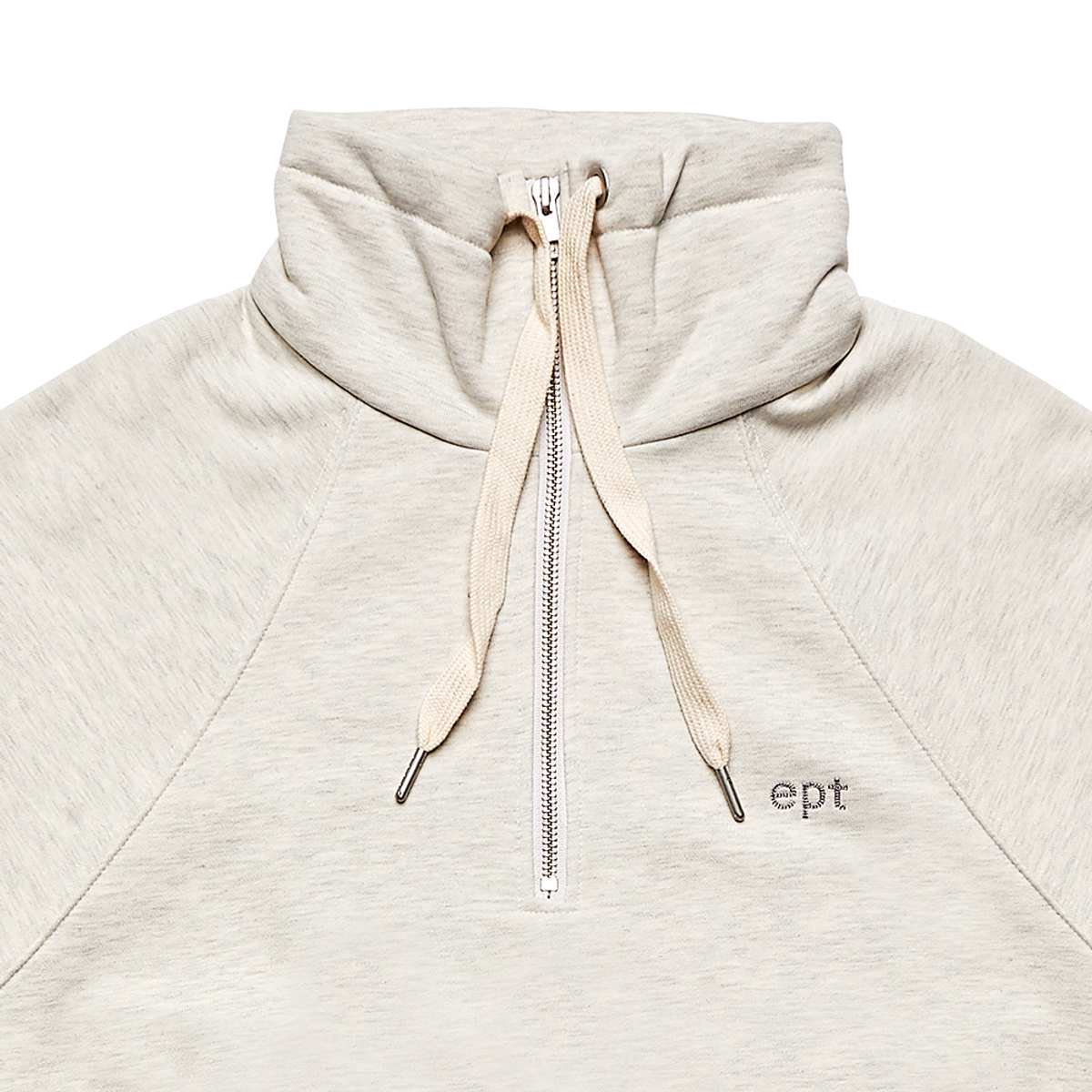이피티(EPT) HALF ZIP UP SWEATSHIRT (OATMEAL)