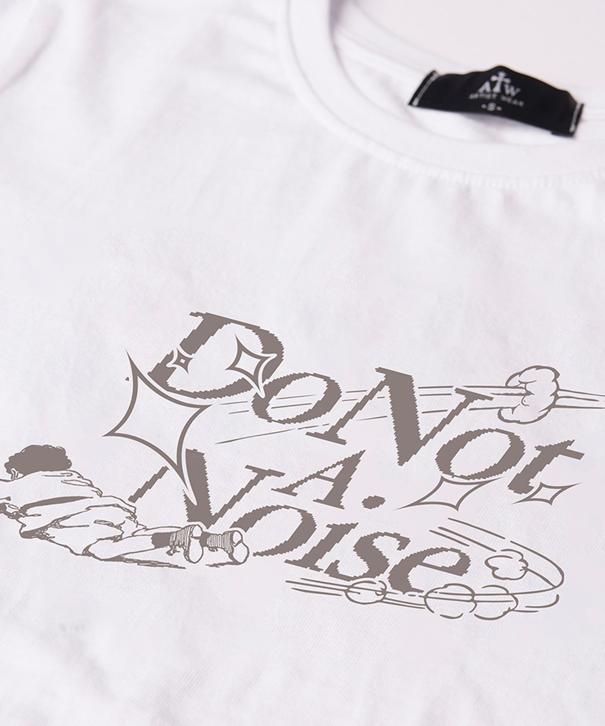 아티스트웨어(ARTISTWEAR) [ATW]해프닝 크롭반팔티