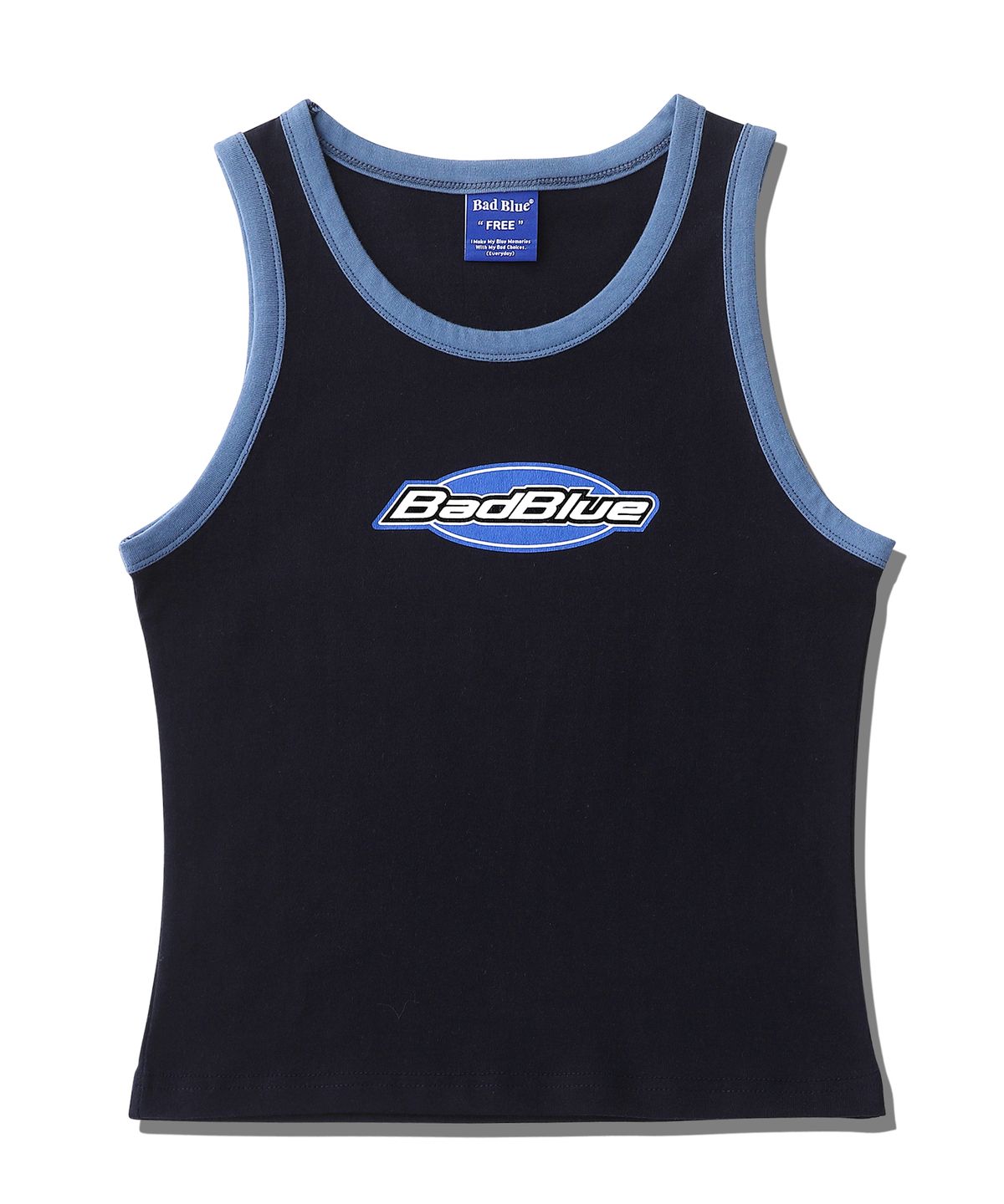 배드블루(BADBLUE) Circle Sleeveless Navy
