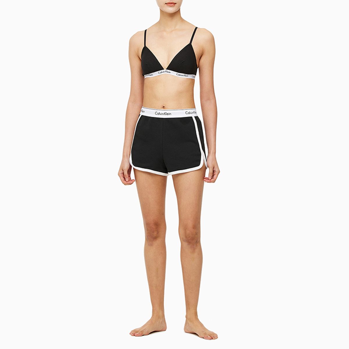 캘빈클라인 언더웨어(CALVIN KLEIN UNDERWEAR) 여성 모던 코튼 라운지웨어 슬립 쇼츠_QS5982001
