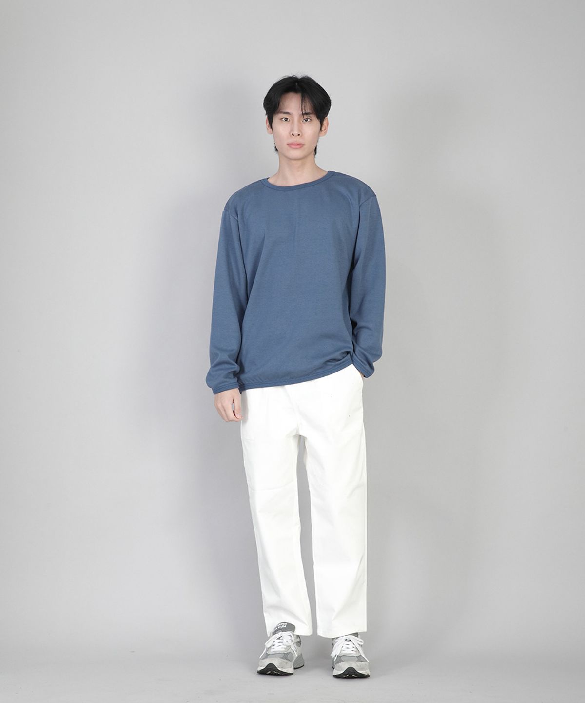 세인트크루(SAINTCREW) 앵클 드롭 클래식 퍼티그 테이퍼드팬츠 AFT-306 화이트
