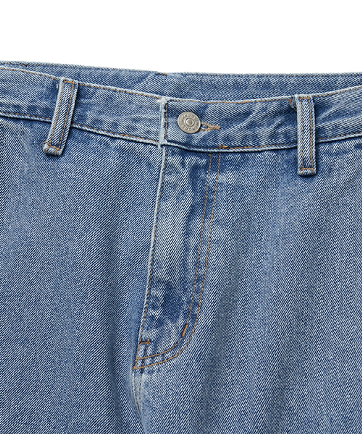 위캔더스(WKNDRS) DENIM CARGO PANTS (L.DENIM)