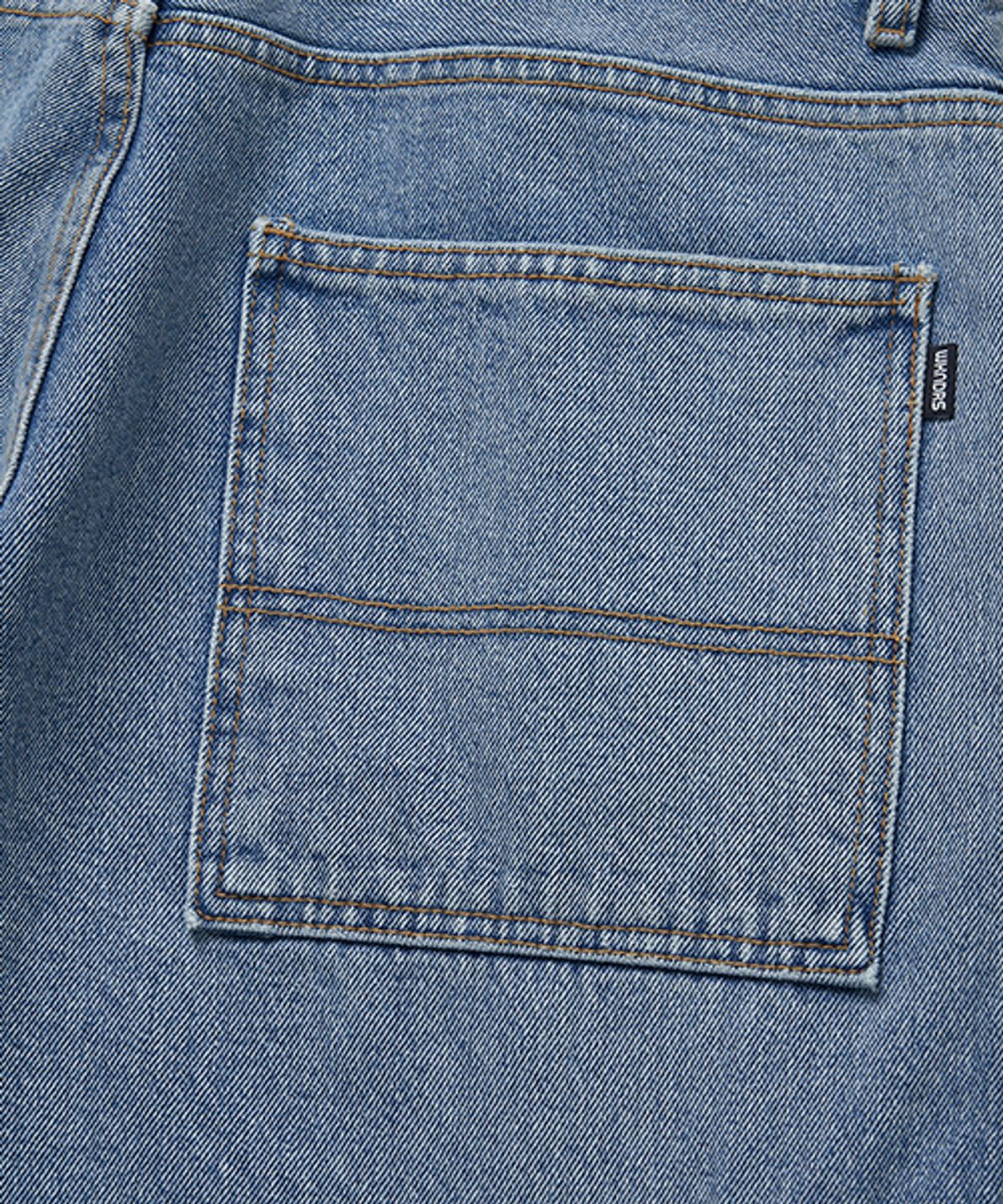 위캔더스(WKNDRS) DENIM CARGO PANTS (L.DENIM)