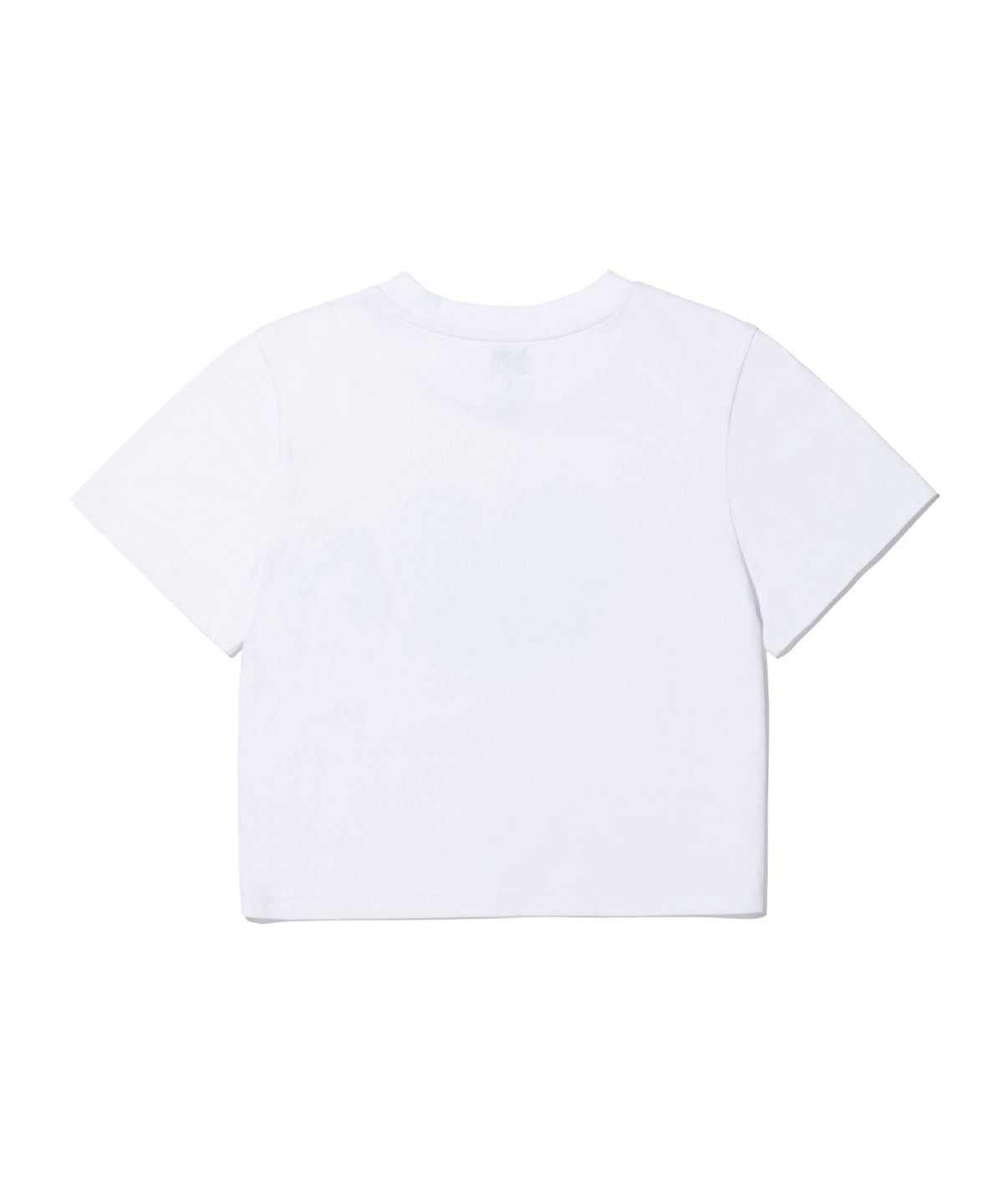브라운브레스(BROWNBREATH) W BB HEART CROP TEE - WHITE