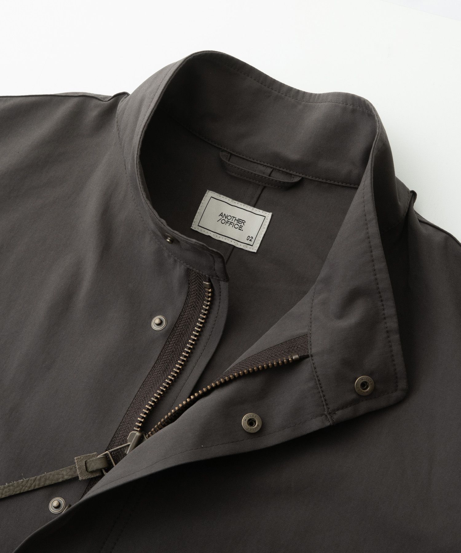 어나더 오피스(ANOTHER OFFICE) Neo Short Mods Jacket (Pewter