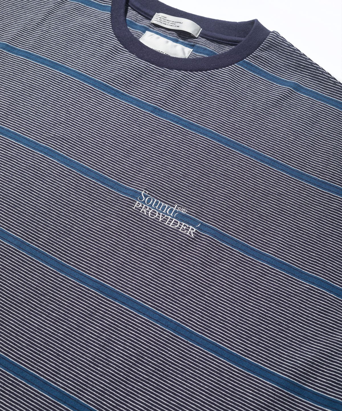 사운즈라이프(SOUNDSLIFE) dB Stripe T-Shirt Blue