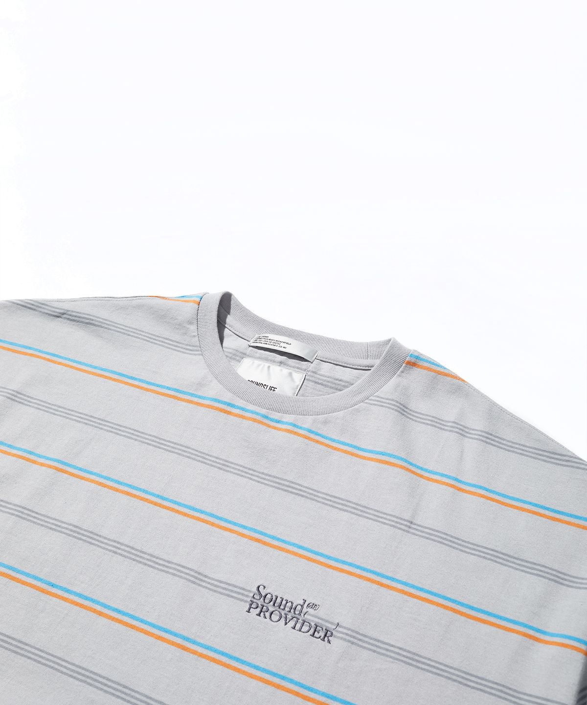 사운즈라이프(SOUNDSLIFE) dB Stripe T-Shirt Grey