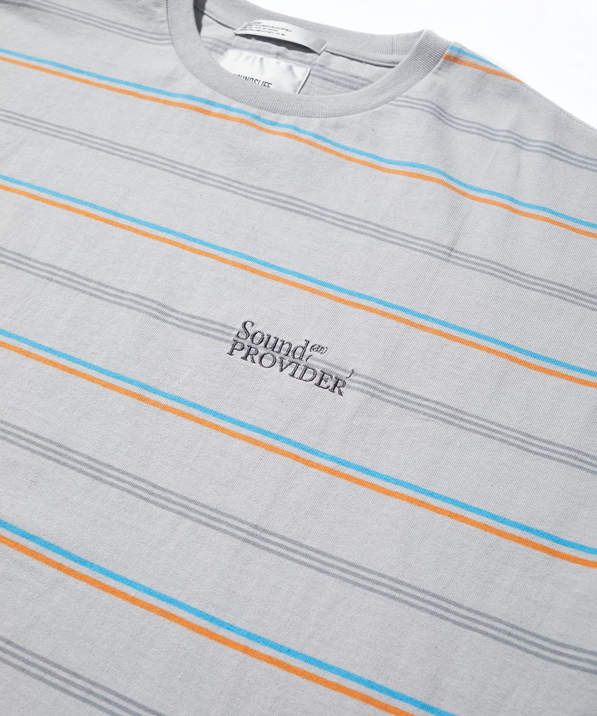 사운즈라이프(SOUNDSLIFE) dB Stripe T-Shirt Grey