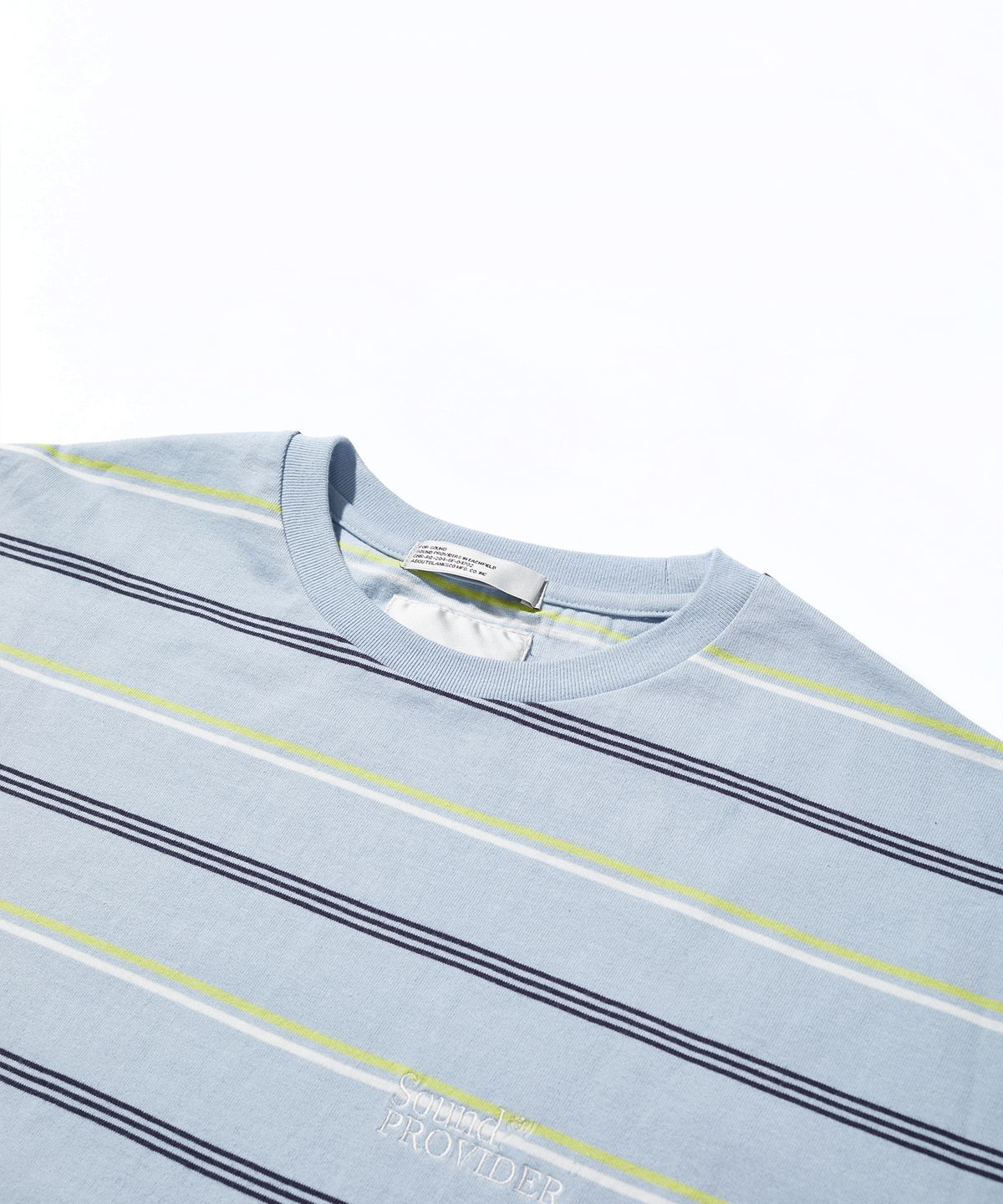 사운즈라이프(SOUNDSLIFE) dB Stripe T-Shirt Sky Blue