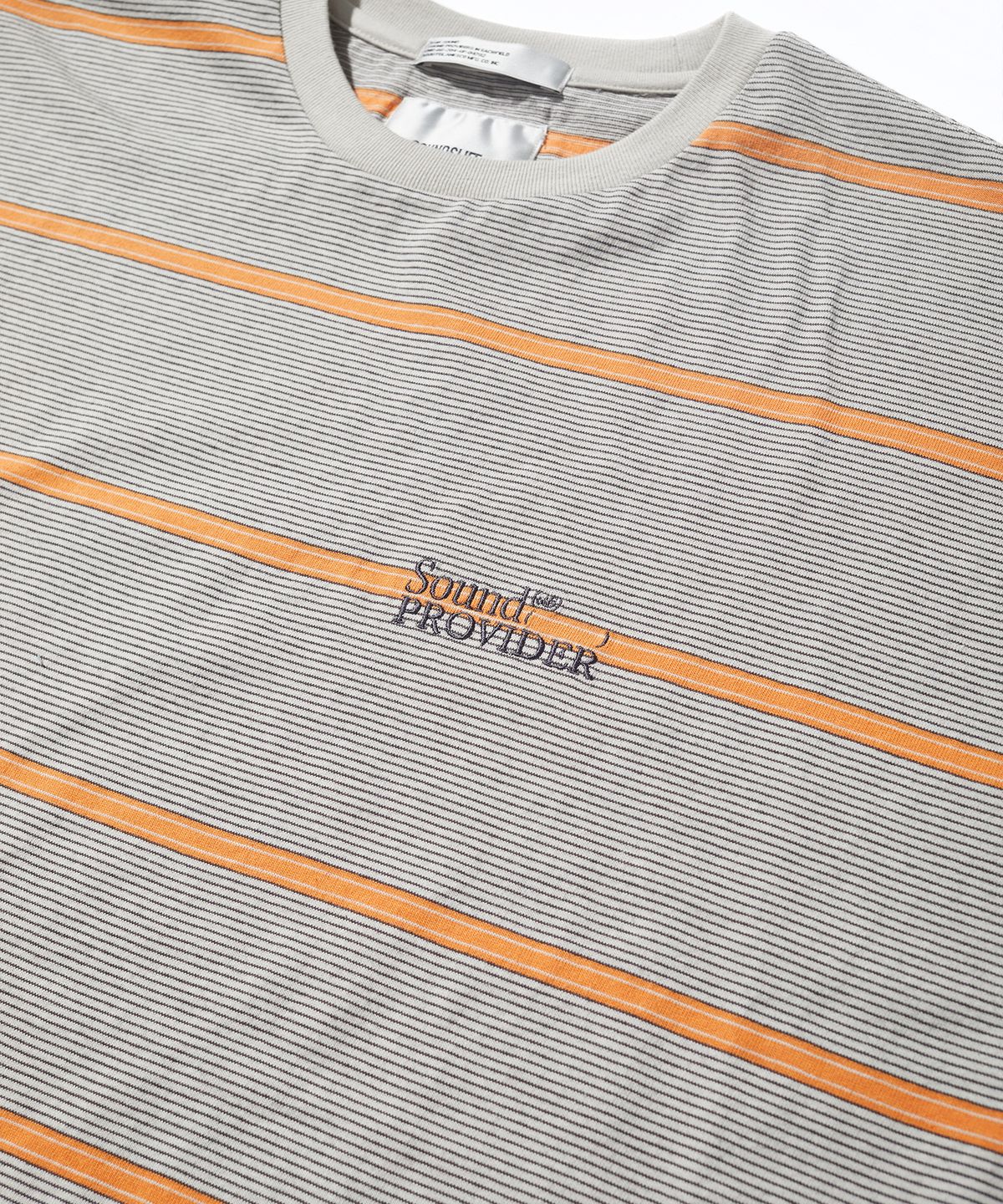 사운즈라이프(SOUNDSLIFE) dB Stripe T-Shirt Orange