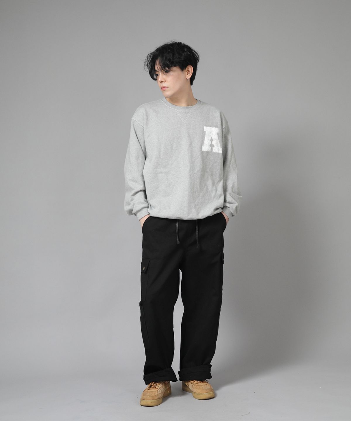 세인트크루(SAINTCREW) 더블카고 스트링 조거팬츠 DCJ-338 블랙