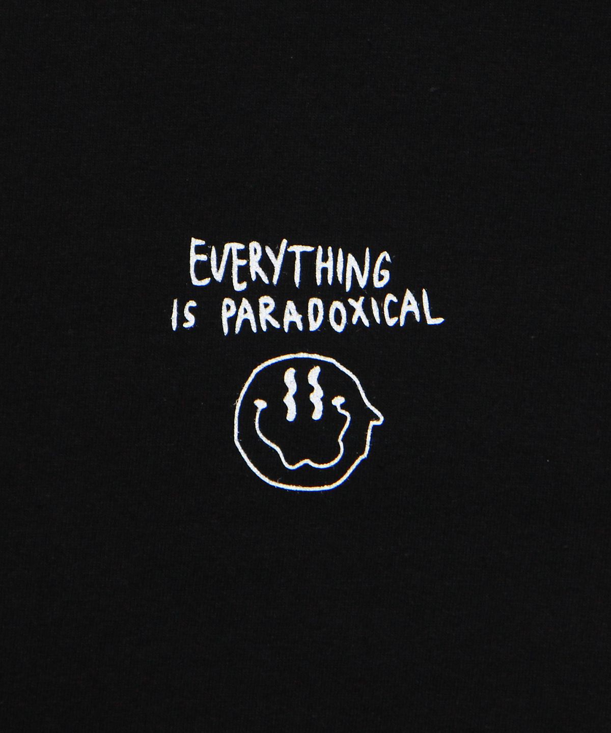 앱놀머씽(ABNORMALTHING) SMILE23 T-SHIRT (BLACK)