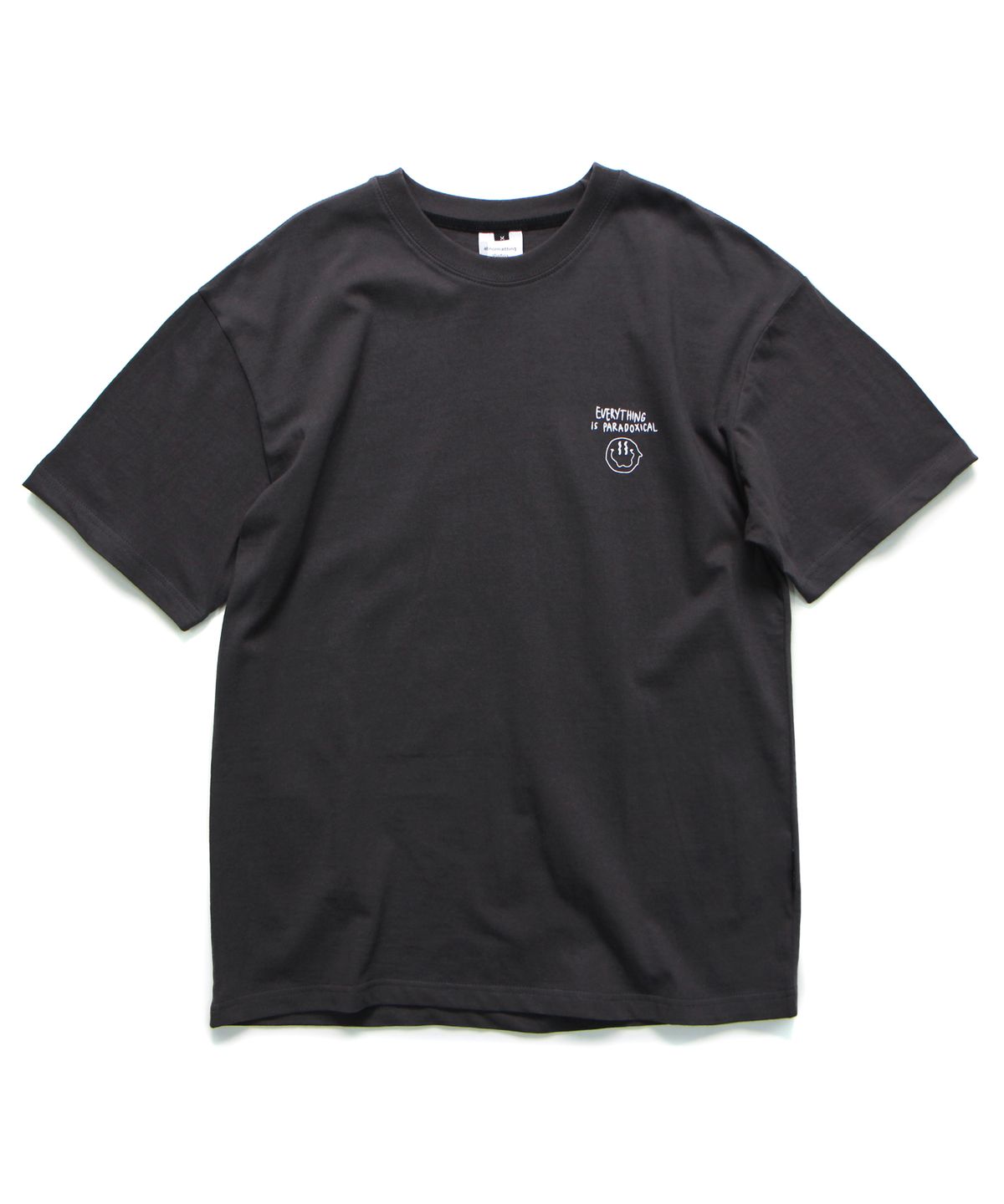 앱놀머씽(ABNORMALTHING) SMILE23 T-SHIRT (CHARCOAL)