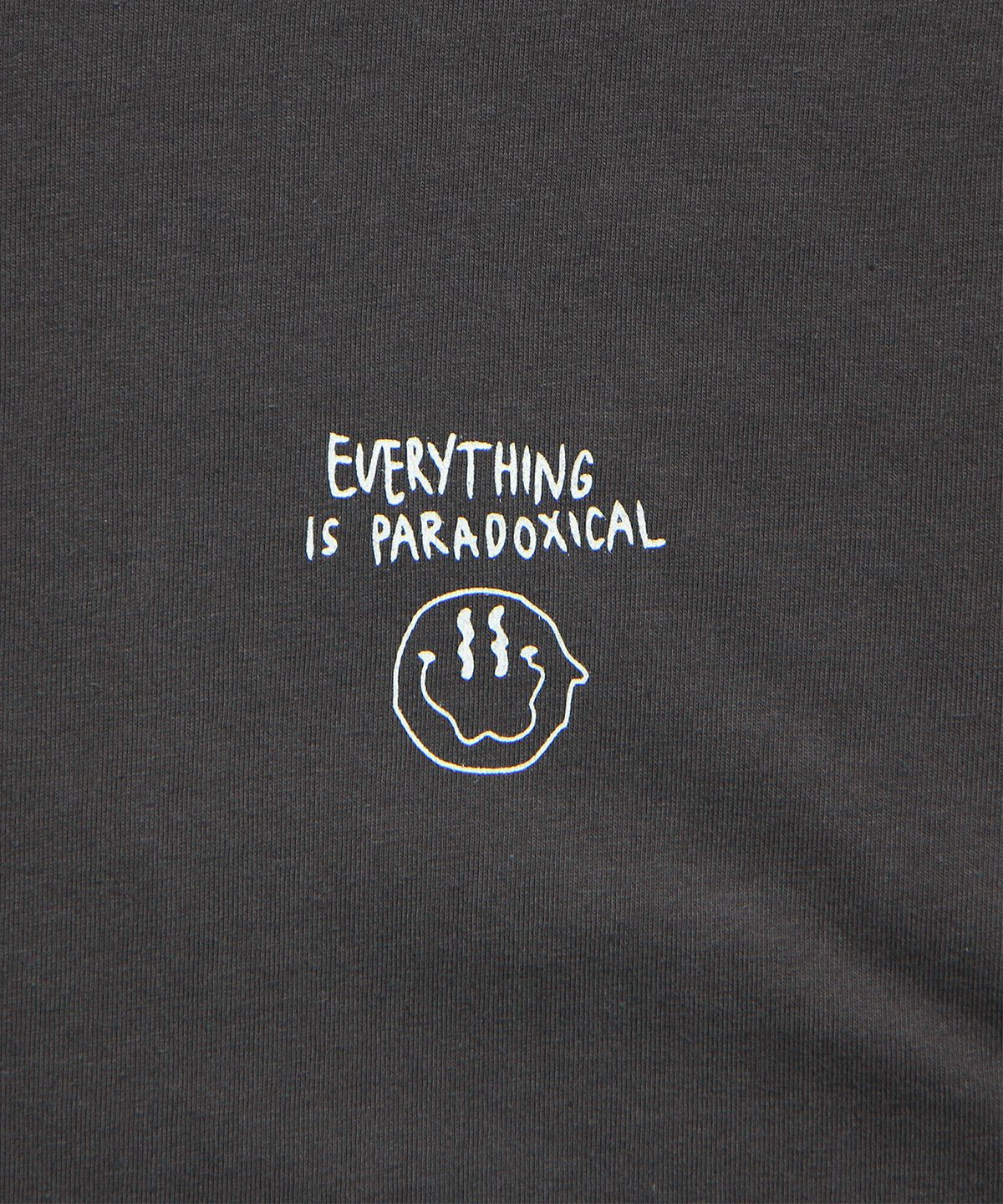 앱놀머씽(ABNORMALTHING) SMILE23 T-SHIRT (CHARCOAL)