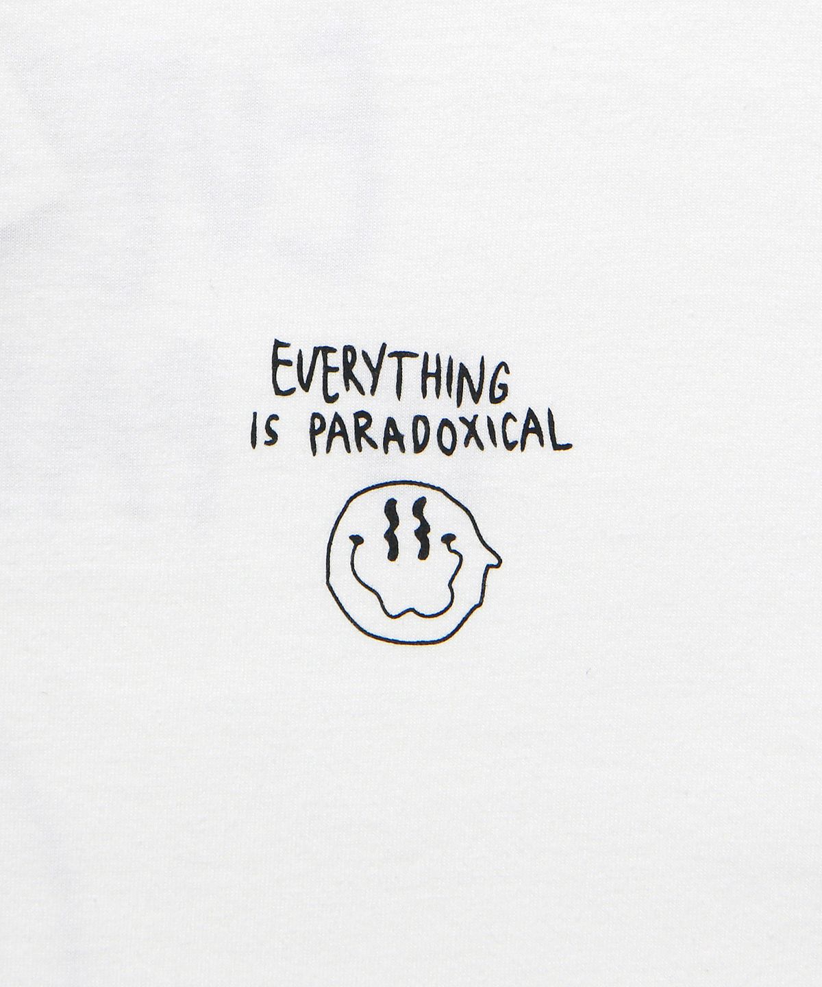 앱놀머씽(ABNORMALTHING) SMILE23 T-SHIRT (WHITE)