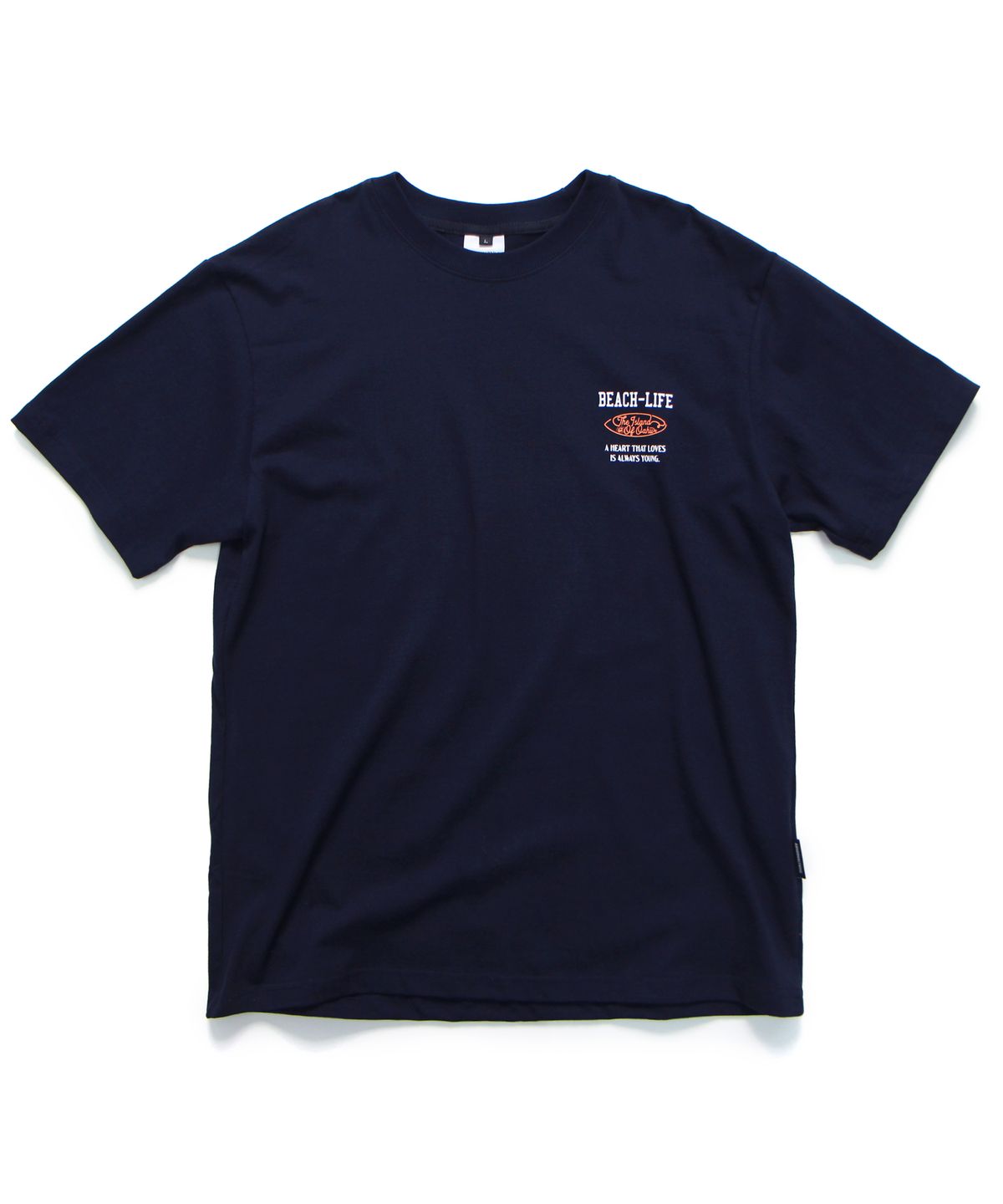 앱놀머씽(ABNORMALTHING) BL23 T-SHIRT (NAVY)