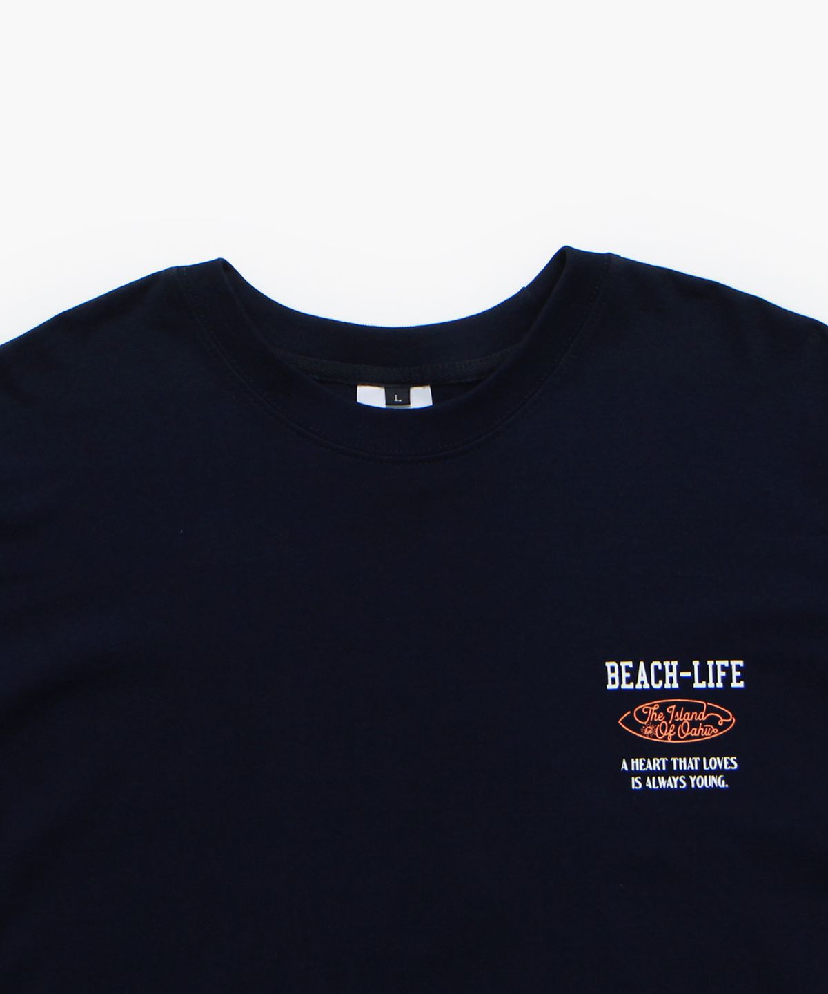 앱놀머씽(ABNORMALTHING) BL23 T-SHIRT (NAVY)