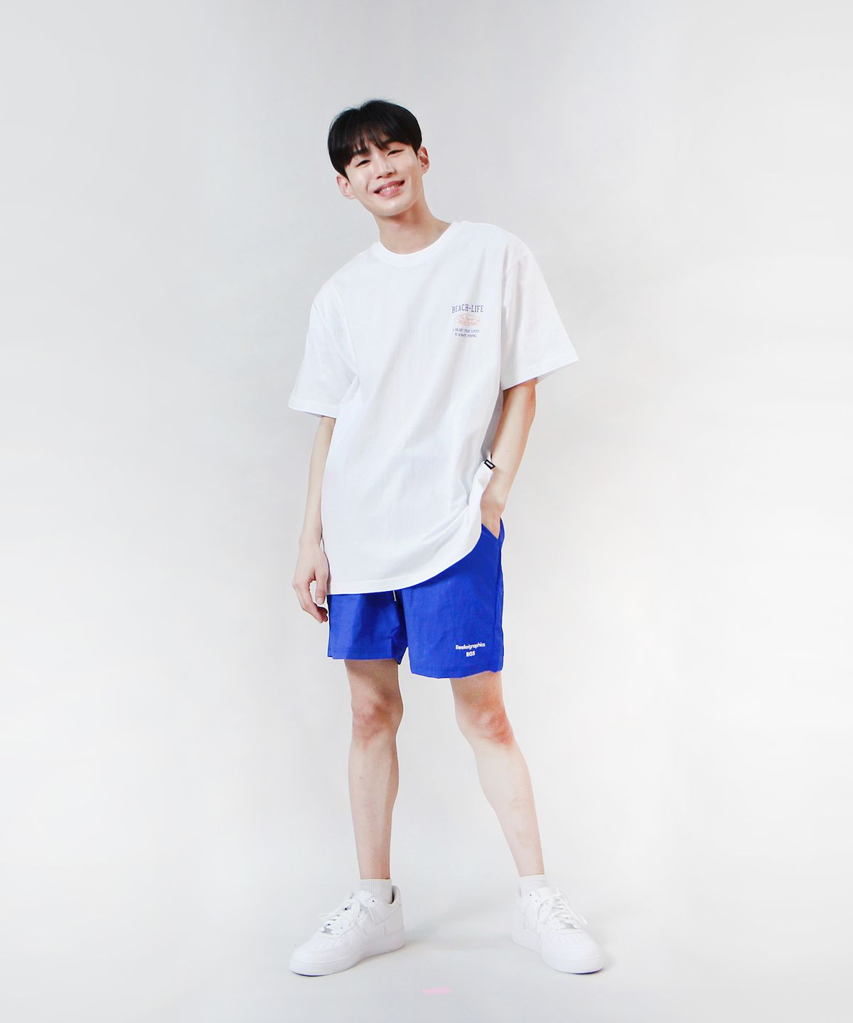 앱놀머씽(ABNORMALTHING) BL23 T-SHIRT (WHITE)
