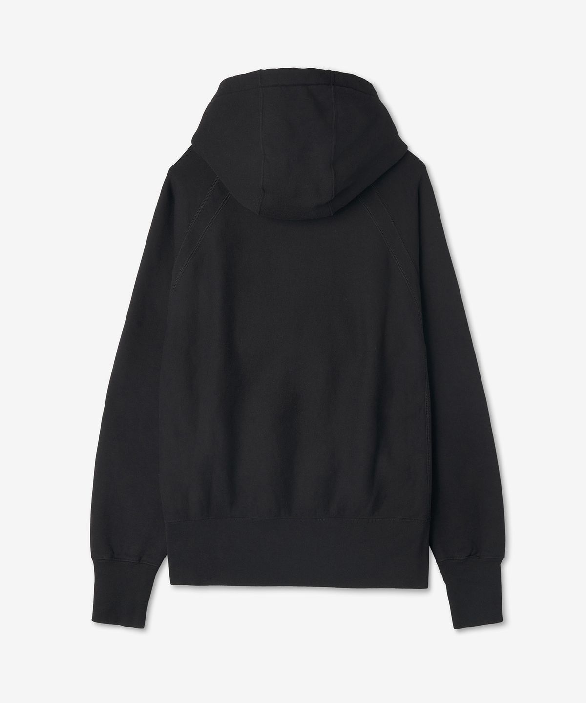 엔지니어드가먼츠(ENGINEERED GARMENTS) 레글런 후디 헤비 플리스 - 블랙 / LN085NL054