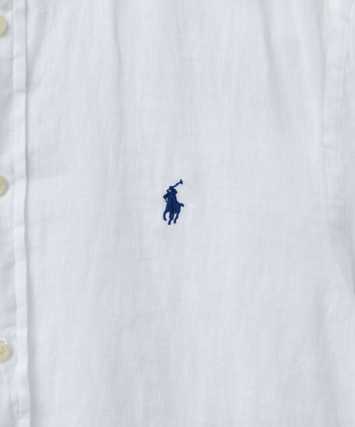 폴로 랄프 로렌 칠드런(POLO RALPH LAUREN CHILDREN) 남아 8-18세 리넨 셔츠 - 화이트