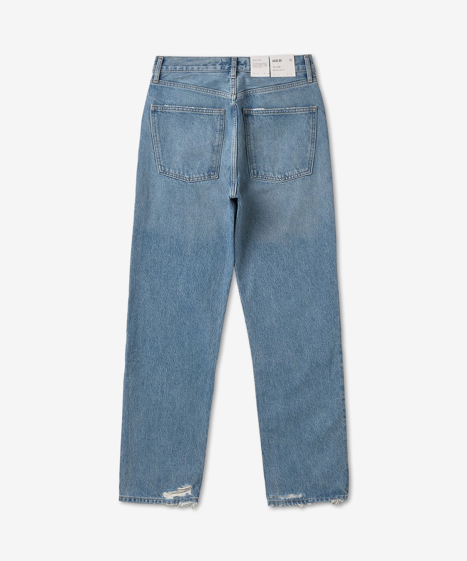 パンツ AGOLDE 90S Mid Rise Straight Denim Pants Blue A069D1371SCHME MUSINSA | AGOLDE 90S Mid Rise Straight Denim Pants - Blue