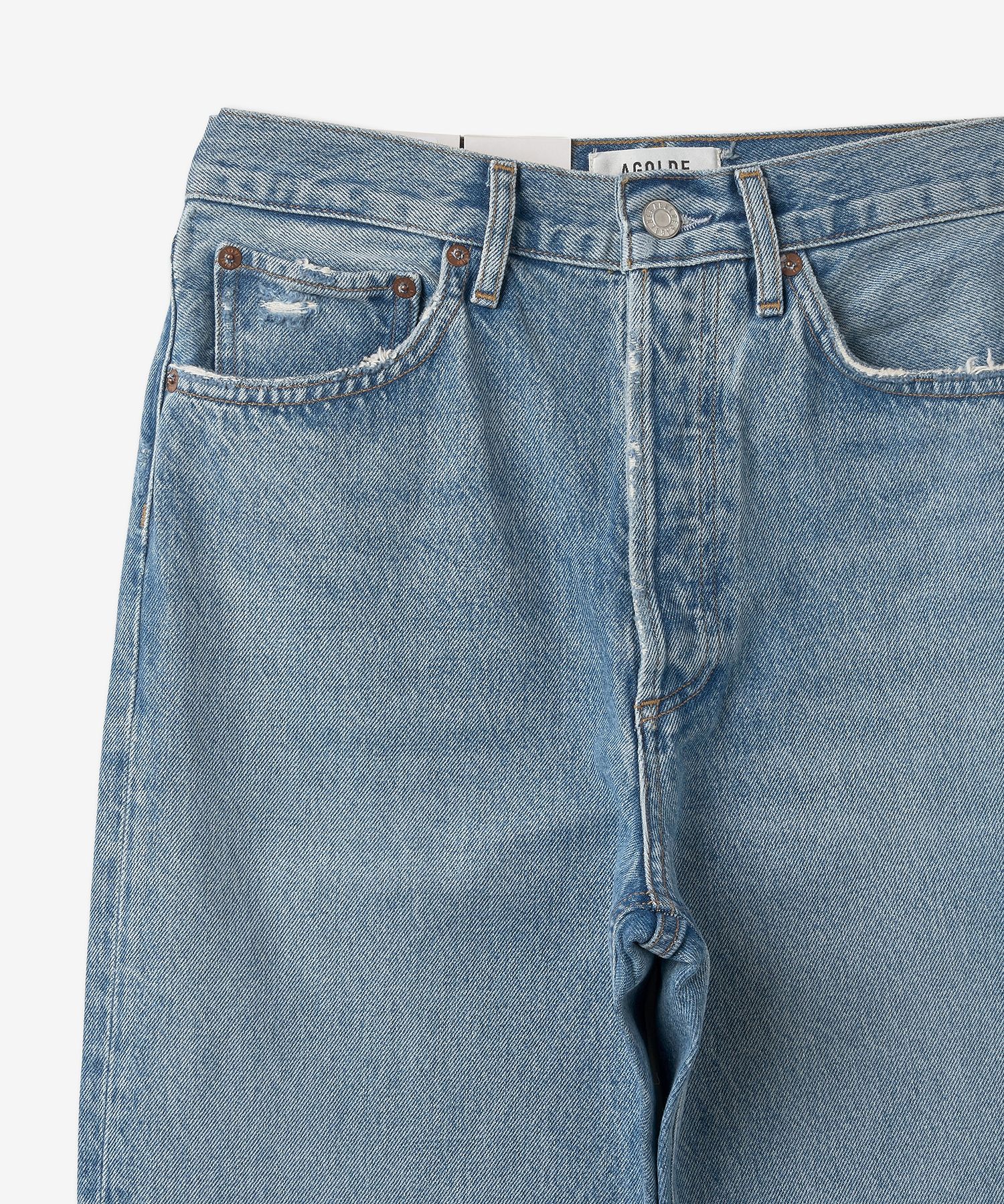 パンツ AGOLDE 90S Straight Denim Pants Blue A069C1371BOUND A069C137 90's Mid Rise Straight in Force – AGOLDE