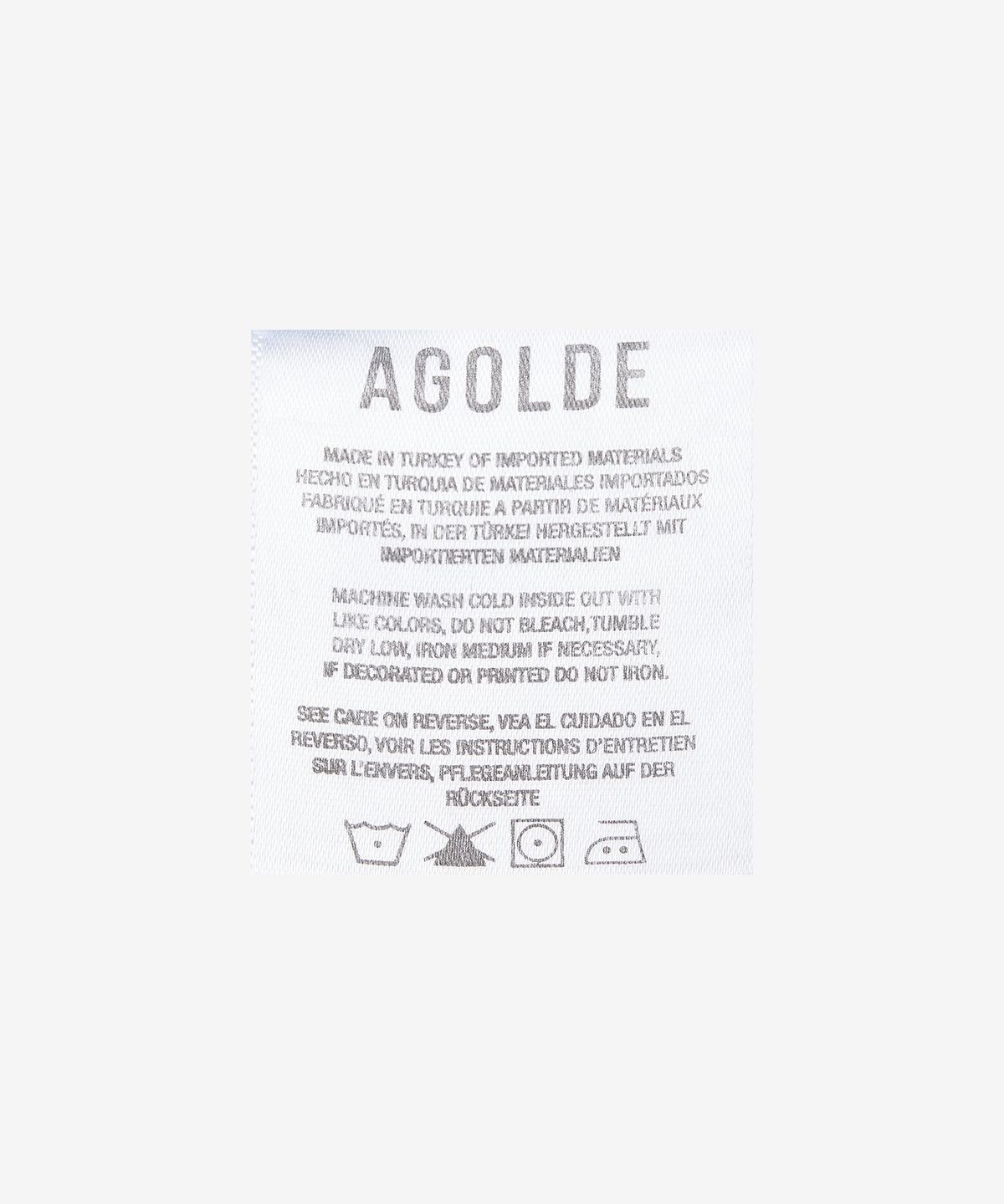 에이골디(AGOLDE) 머렐 하이라이즈 스트레이트 데님 팬츠 - 미디움 블루 / A9021B1370CINMA