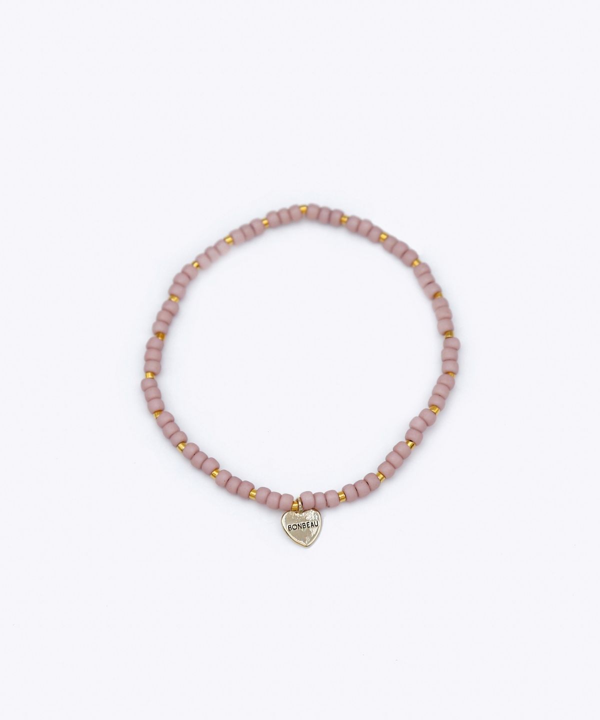 봉보(BONBEAU) Gold edge simple color beads Bracelet 골드 엣지 심플 컬러 레이어드 비즈 팔찌
