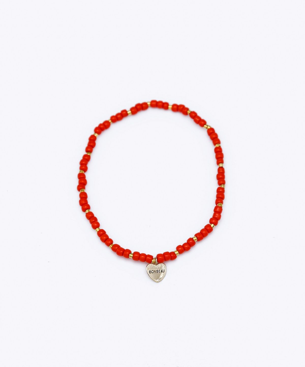 봉보(BONBEAU) Gold edge simple color beads Bracelet 골드 엣지 심플 컬러 레이어드 비즈 팔찌