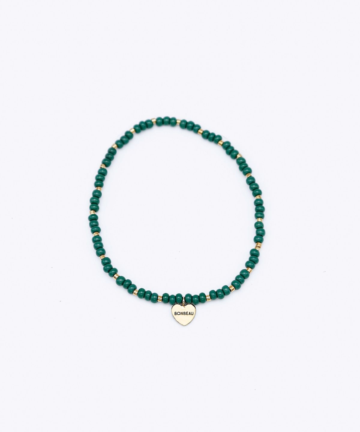 봉보(BONBEAU) Gold edge simple color beads Bracelet 골드 엣지 심플 컬러 레이어드 비즈 팔찌
