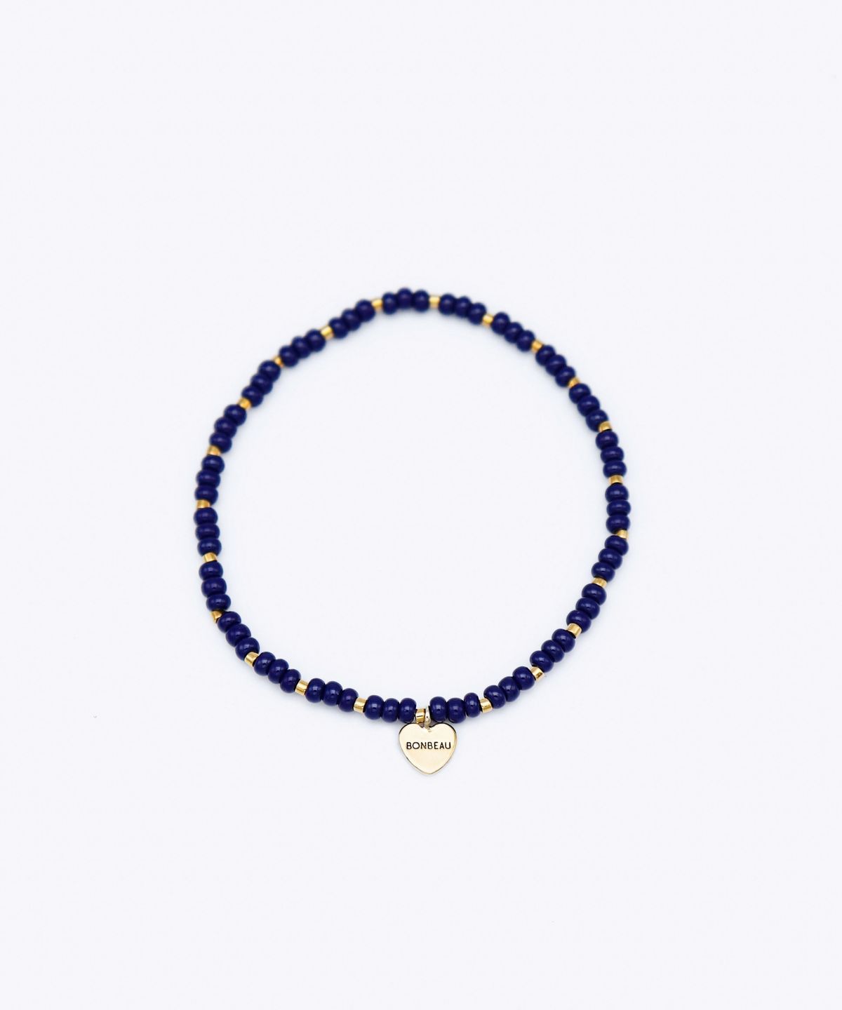 봉보(BONBEAU) Gold edge simple color beads Bracelet 골드 엣지 심플 컬러 레이어드 비즈 팔찌