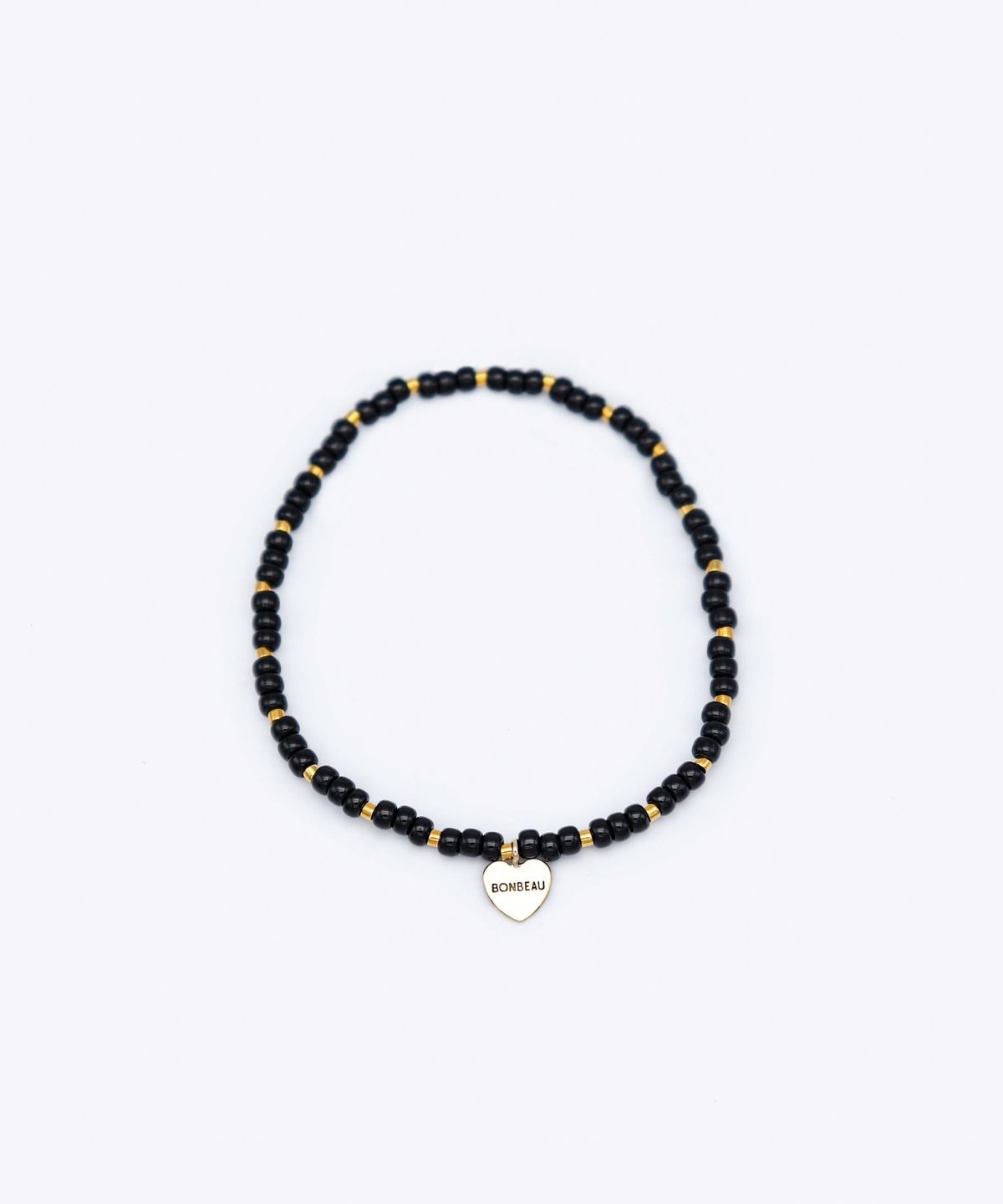 봉보(BONBEAU) Gold edge simple color beads Bracelet 골드 엣지 심플 컬러 레이어드 비즈 팔찌