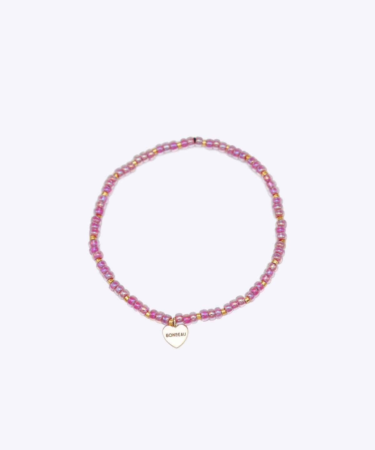 봉보(BONBEAU) Ice color beads simple Bracelet 아이스 심플 컬러 레이어드 비즈 팔찌