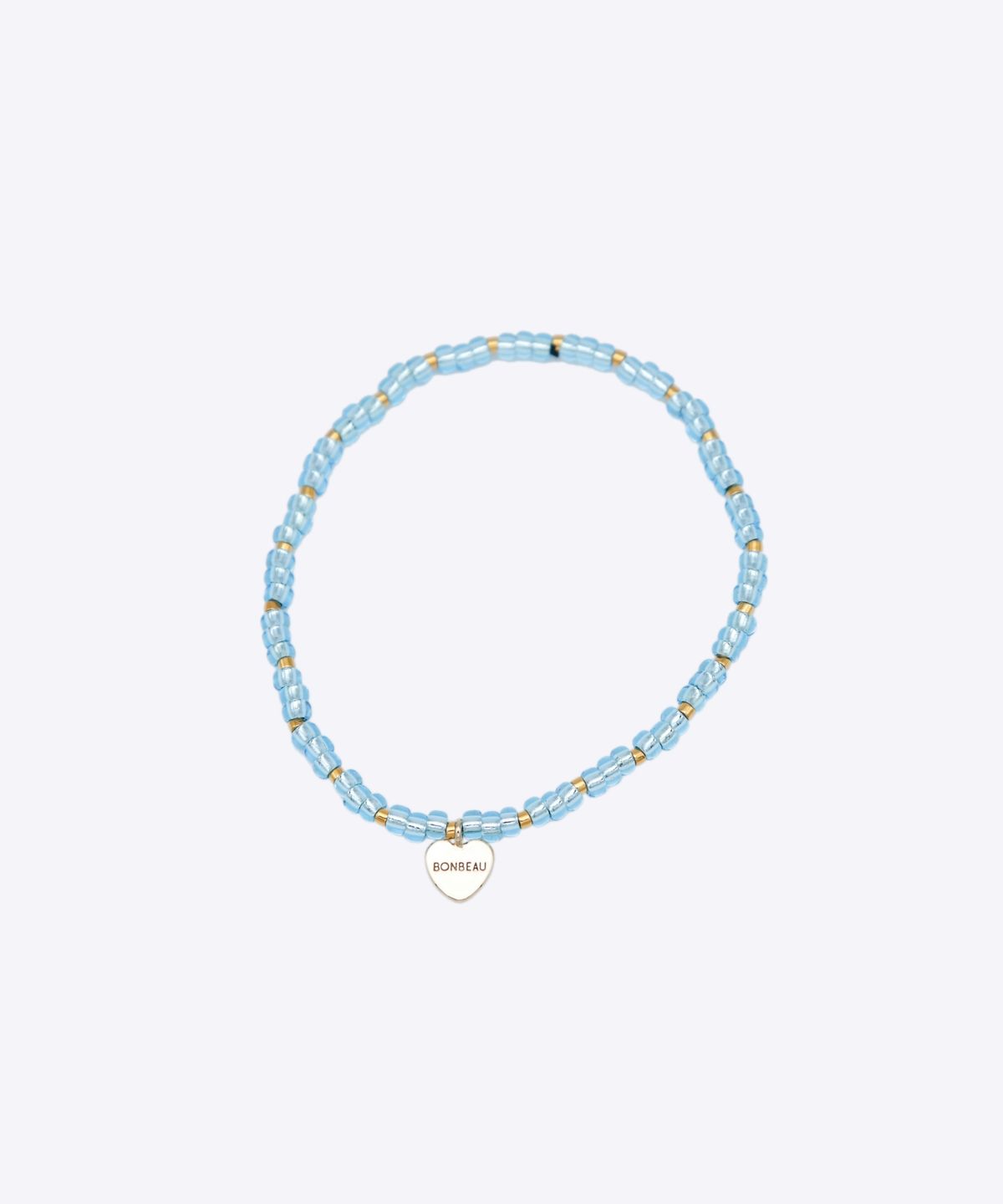 봉보(BONBEAU) Ice color beads simple Bracelet 아이스 심플 컬러 레이어드 비즈 팔찌