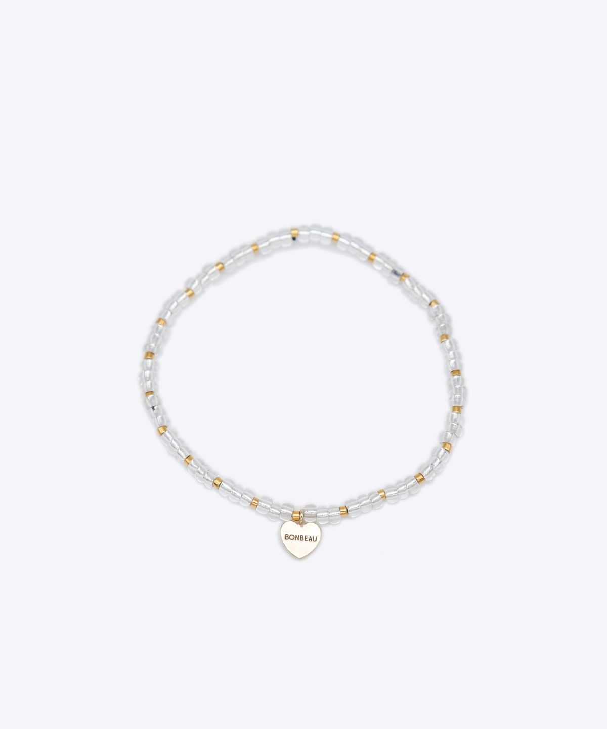 봉보(BONBEAU) Ice color beads simple Bracelet 아이스 심플 컬러 레이어드 비즈 팔찌