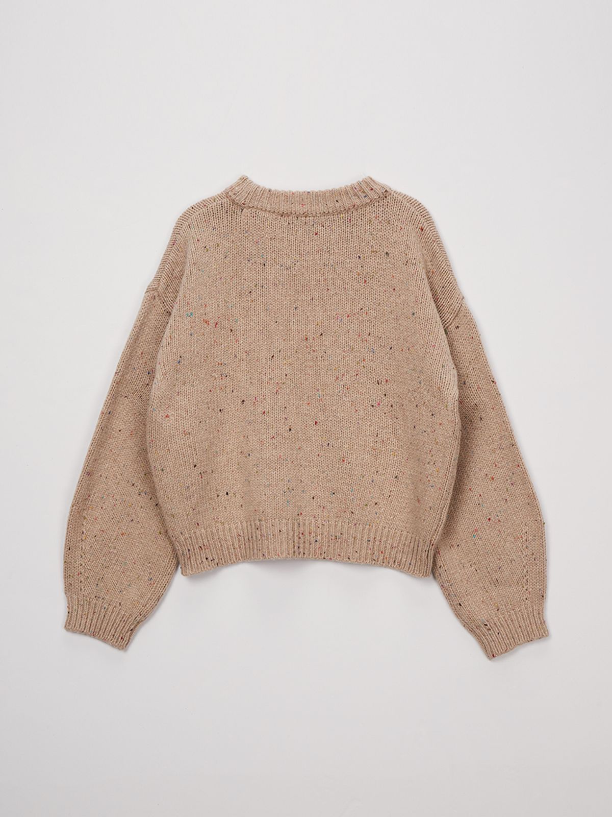 셀리테일즈(CELITAILS) NEP WOOL PULLOVER_LIGHT BEIGE