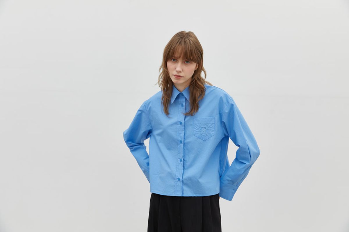 더페니(THE PENNY) STICHWORK POKET SHIRTS