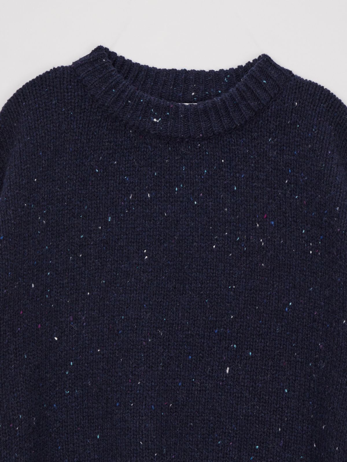 셀리테일즈(CELITAILS) NEP WOOL PULLOVER_NAVY