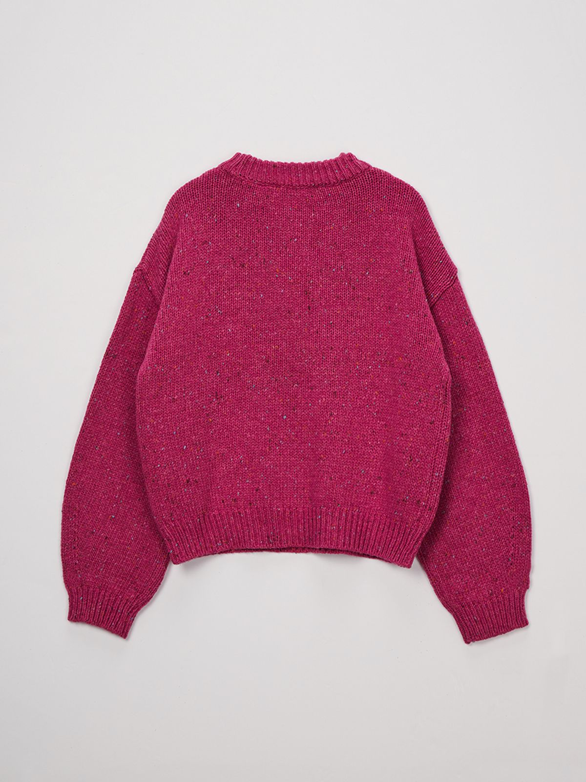 셀리테일즈(CELITAILS) NEP WOOL PULLOVER_PINK