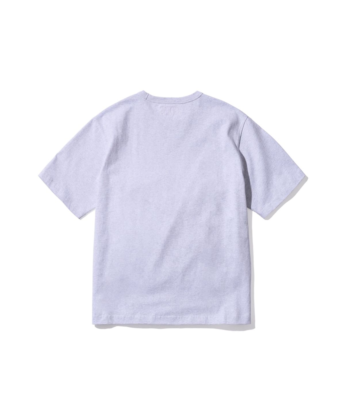 에이카화이트(AECA) EVERYDAY AECA CLOVER HALF SLEEVE TEE-LIGHT GREY