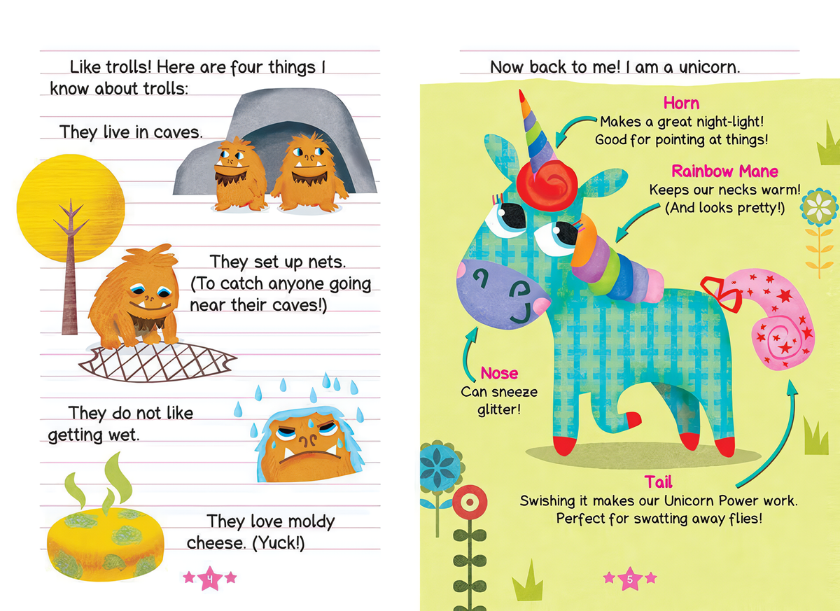 언어세상(LANGUAGE WORLD) Unicorn Diaries #1-5 Box set (with CD+Storyplus+Wordbook)
